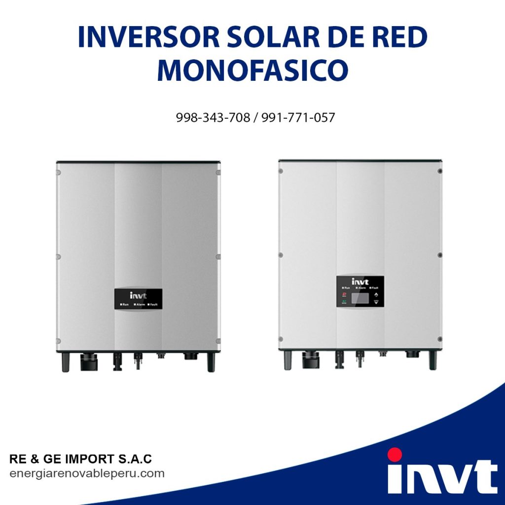 Inversor Solar de Red Monofasico